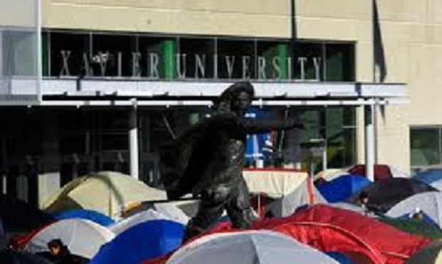Xavier Fans to Campout Tonight Before PC Game #pcbb