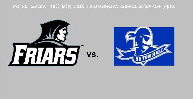 Game Notes & Preview: PC vs Seton Hall 3/14/14 #pcbb