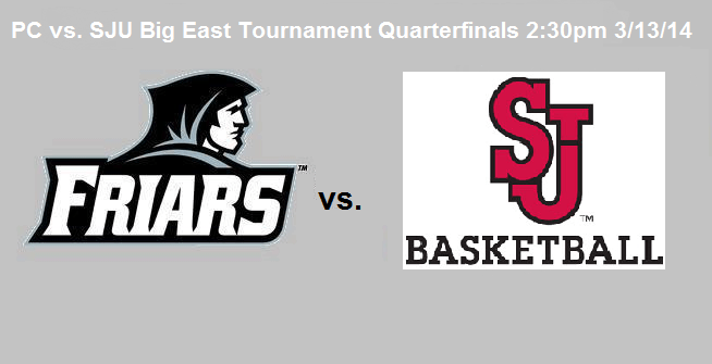 Game Notes & Preview: PC vs St. John’s 3/13/14 #pcbb