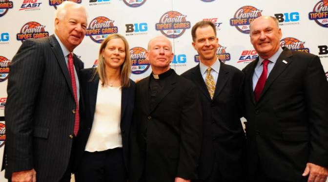 Photos and Videos: Gavitt Tipoff Games Announced