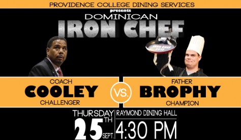 Iron Chef Dominican Featuring Fr. Brophy and Ed Cooley