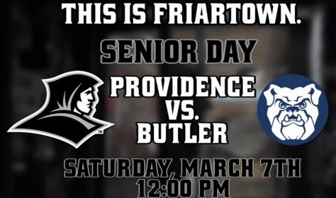 Providence vs. Butler Senior Day Promo – Show Up Early!