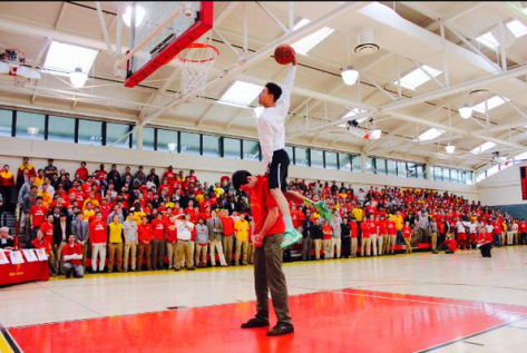 Drew Edwards Calvert Hall dunk contest