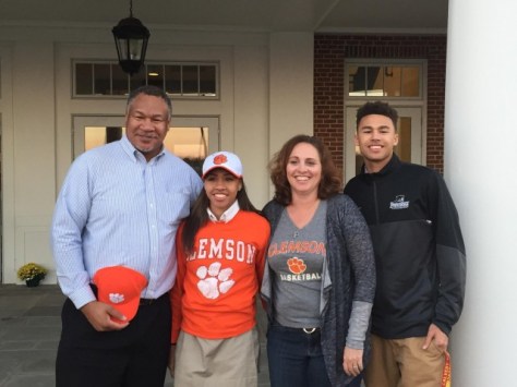 Drew Edwards Family Danielle Clemson