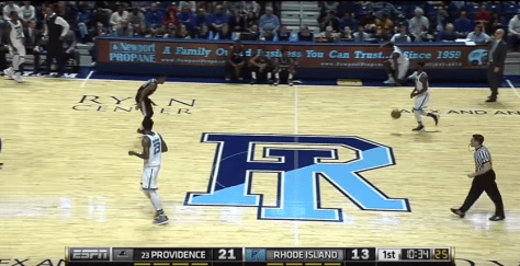 Providence vs URI Dunn Bentil Bullock subbing in