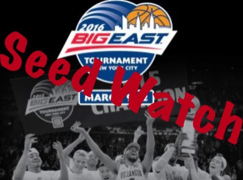 Big East Tournament Seed Watch 3/2/16