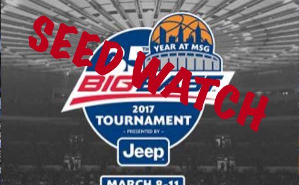 Big East Tournament Seed Watch Final Edition of 2017